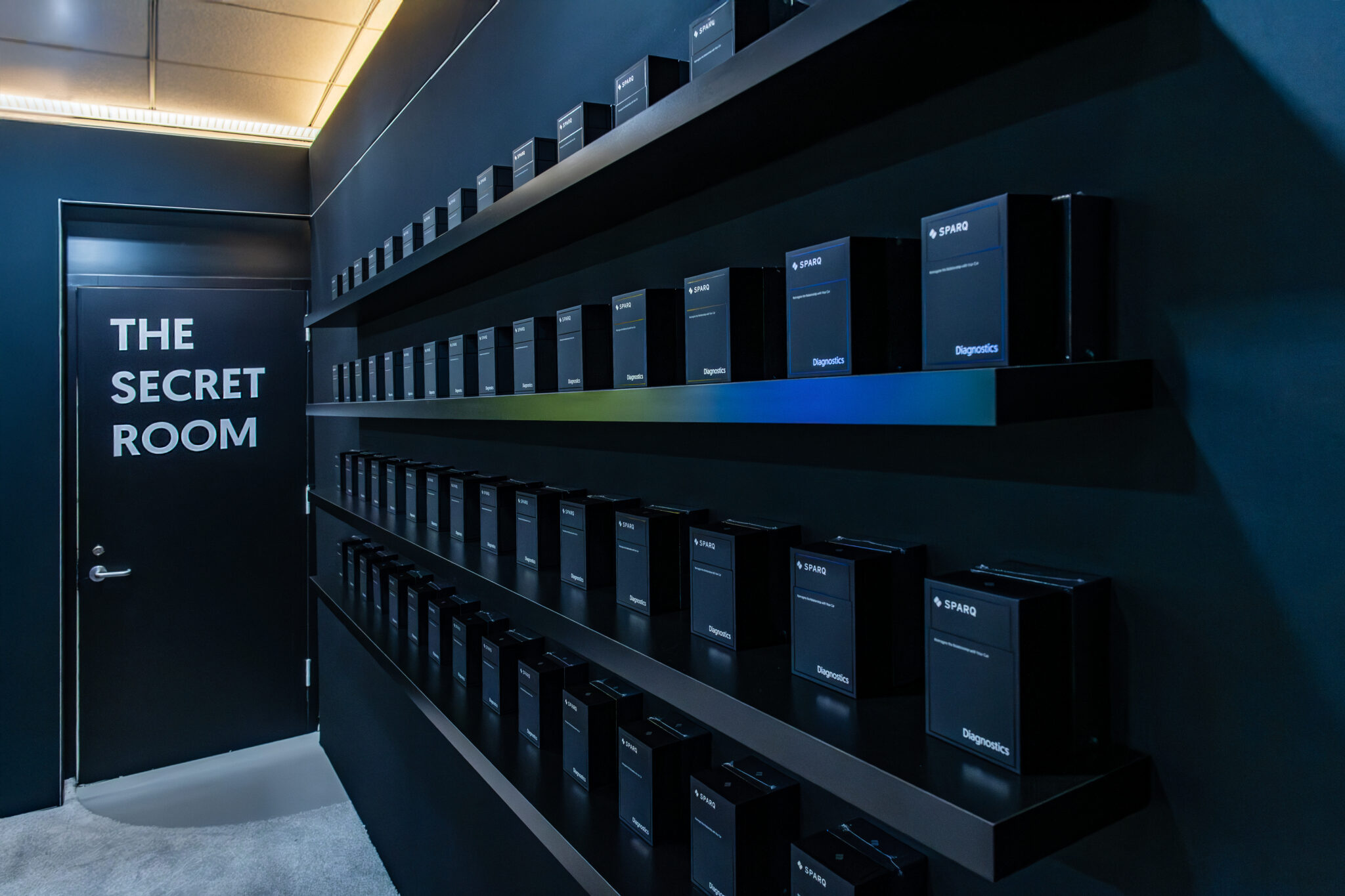 Sparq-LA-Autoshow-the-secret-room-and-decvice-wall-2048x1365
