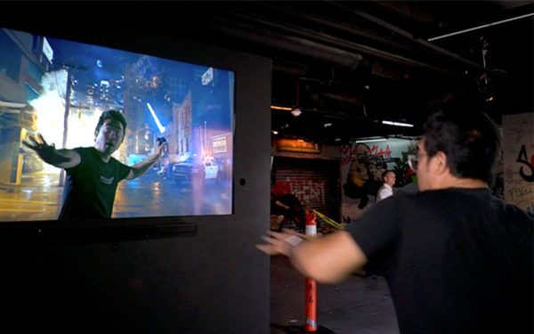 bright magic wand augmented reality experience neflix comic con fgpg