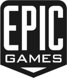 Epic Games Logo Large Dark