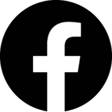 Facebook Logo Black Outside