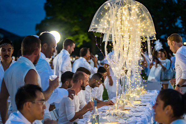 Diner en Blanc NYC Culinary Secret Events PopUp Experience