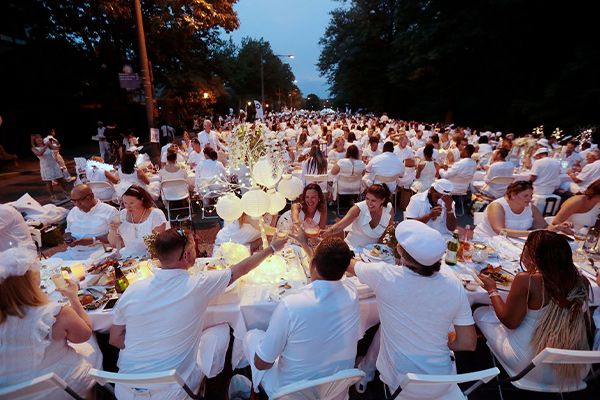 Diner en Blanc Street Culinary Secret Events PopUp Experience