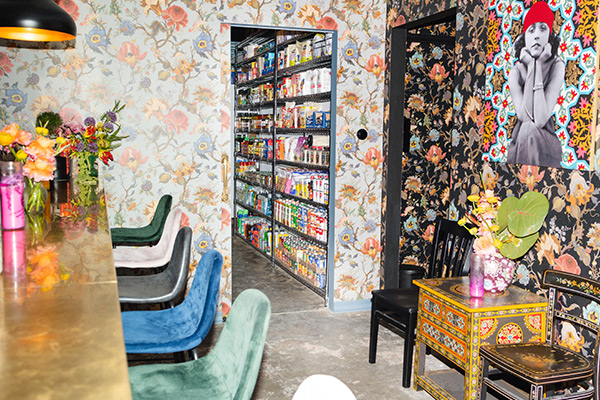 The Little Shop Speakeasy Secret Events PopUp Experience Bar Interior