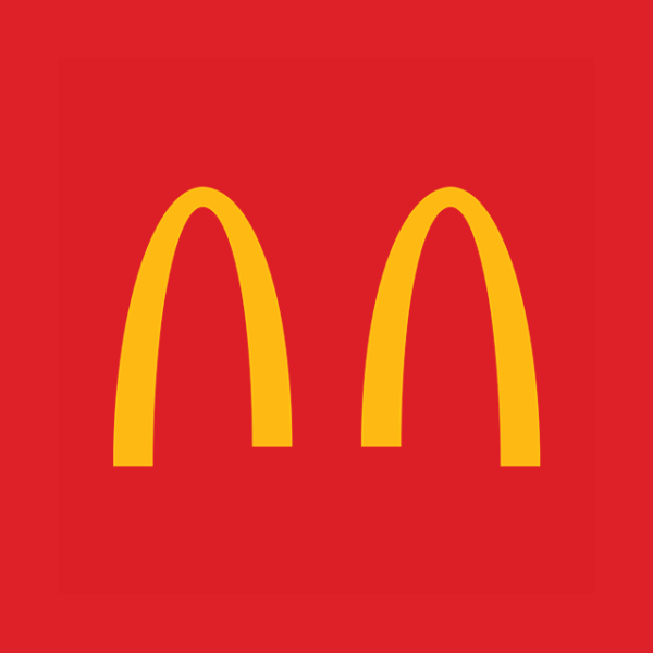major brand mcdonalds logo of golden arches