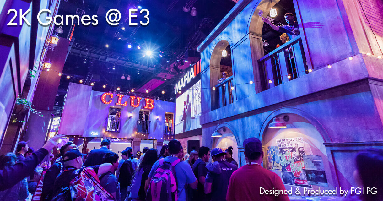 2k Games live stage with audience at the E3 live event for the new roaring 20's article