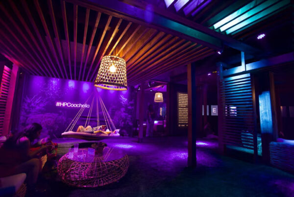 Image of Coachella 2022 HP Brand Activation Lounge