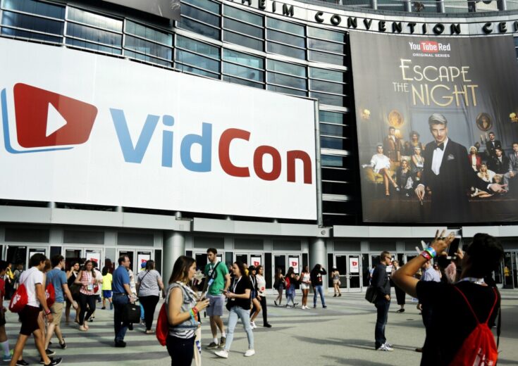 image of vidcon returns 2022 at the Anaheim convention center by FGPG: Experiential Marketing