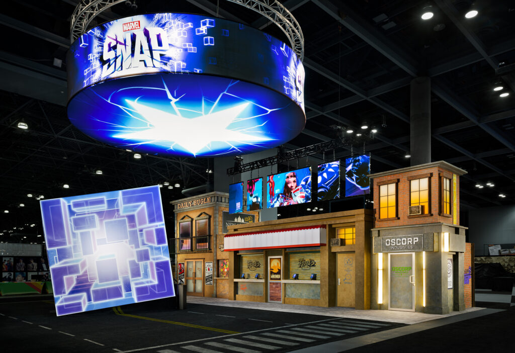 The future of trade show marketing, Marvel Snap Exhibit