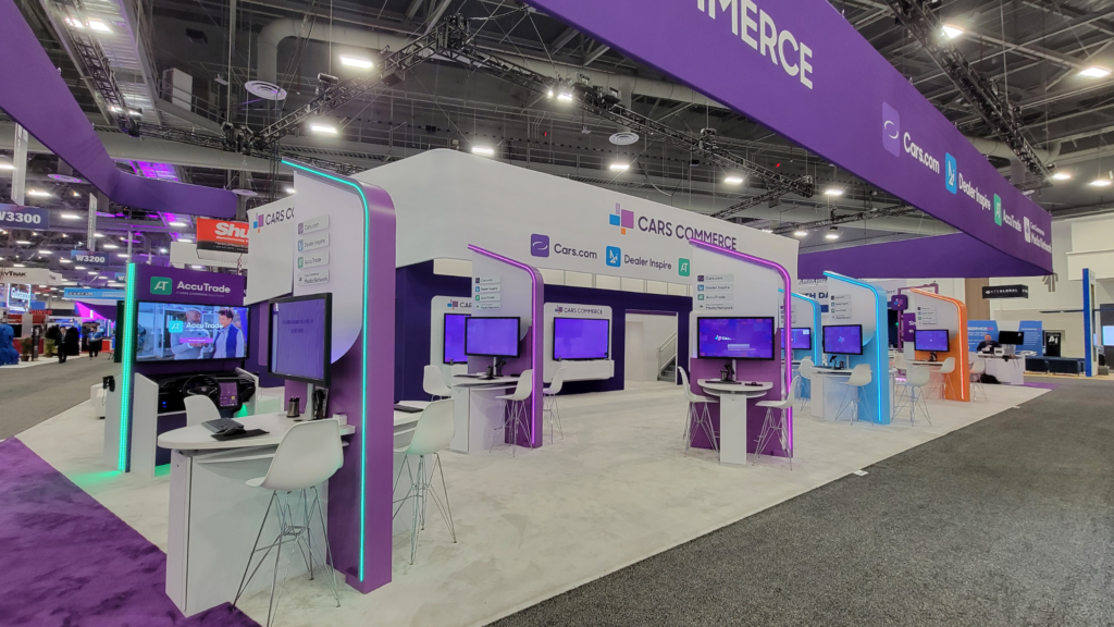 cars commerce demo booth